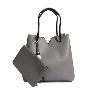 PIXIE MOOD VEGAN JASMINE TOTE WITH MARBLE TASSEL ACCENT